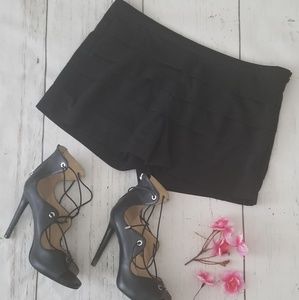 Black dressy shorts